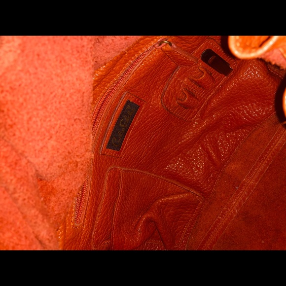 Carlos Falchi buffalo bag  in corvette red - Picture 11 of 12